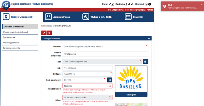 Walidacje_nieaktualny_adres